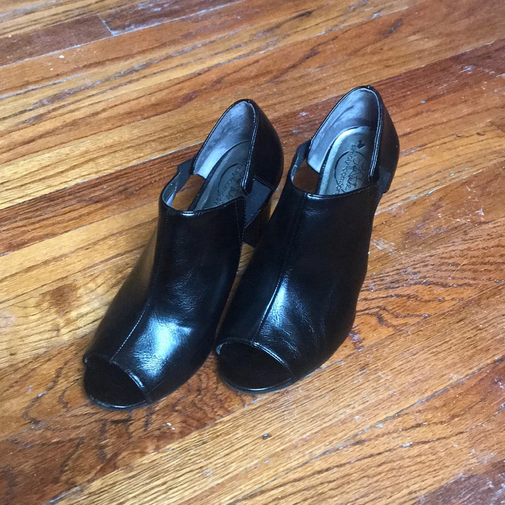 Open-toe Life Stride Simply Comfort heel boots